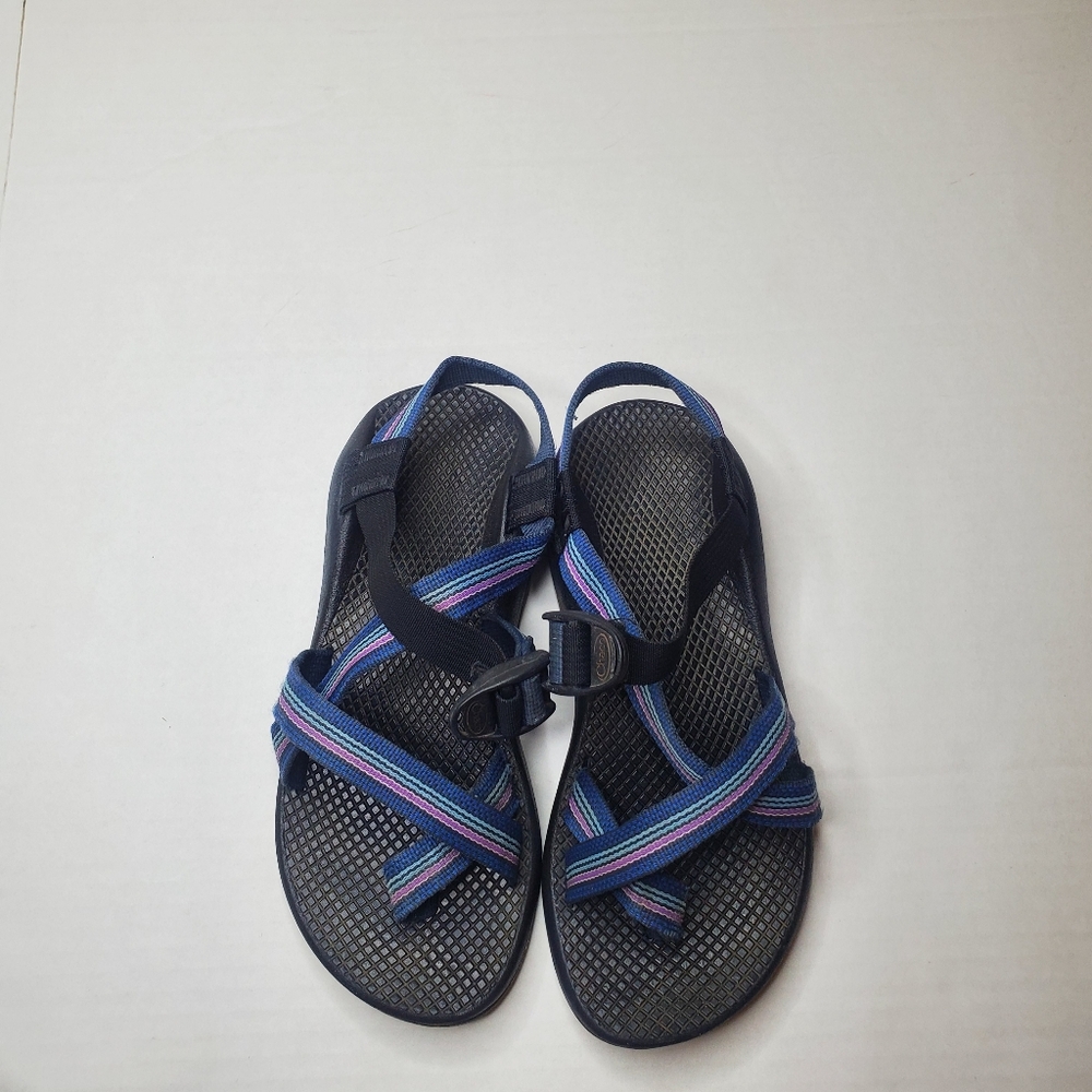 Chaco Sandals Z2 Classic Toe Loop Strap Hiking Outdoors Women's Size 7 Blue